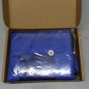 Sadnyy Drag Bags for Paralyzed Dogs & Cats, Adjustable Disabled Pet Mobility Aid with Breathable Mesh, Dog Wheelchair for Hind Legs, Easy On/Off, Adjustable Fit, Protects Chest & Limbs(Blue,S)