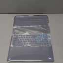 IBENZER Compatible with Old Version MacBook Air 13 Inch Case (2010-2017 Release). Models: A1466 / A1369, Plastic Hard Shell Case with Keyboard Cover for Mac Air 13, Lavender Grey, A13LVGY+1