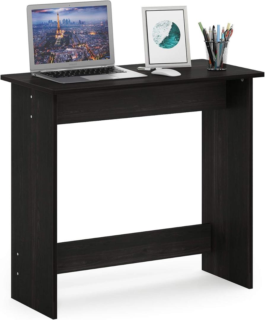 FURINNO Simplistic Study Table, Espresso
Rectangular, Easy Assembly, for Gaming, Dorm, Home Office, Bedroom, Study Room, 31.3" X 15.4"