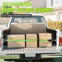 KILOUPOLE Adjustable Cargo Bar, 40" to 79" Non-Slip Truck Bed Divider, Cargo Bar for Pickup Truck Bed Cargo Bars for SUVs, Trailers, Vans, Comes with 2 Cargo Bars, 2 Dividers, 1 Cargo Net