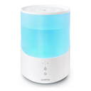 Homàsy Humidifier for Bedroom, 2.5L Cool Mist Humidifier with Essential Oils Diffuser and Nightlight, Top Fill Humidifiers for Home,