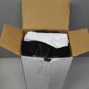 Comfyanno 38 Weighted Under Door Draft Stopper, Heavy Weight 2.2lb, Fits Large Door Gap up to 3, Block Cold Air Draft from Bottom Door, Fits Front, Bedroom, Interior Door, Easy to Install, Black