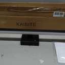 KAISITE Modern Black Bathroom Light - 24 inch Dimmable 5CCT LED Bar Vanity Light Over Mirror
