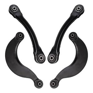 TRQ Rear Upper Control Arm Set Driver and Passenger Side Compatible with 2013-2017 Ford Escape