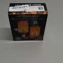 Y- STOP Upgraded LED Flame Light Bulbs, 4 Modes Flickering Light Bulb Outdoor with Upside Down Effect, E26 Base Flame Bulb for Christmas Decorations Outdoor, Halloween Lights, Party Decor (2 Pack)