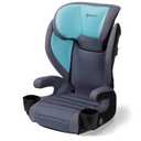 Safety 1st Grow and Go 2-in-1 Booster Car Seat with ComfortWings, Converts High-Back to Backless, 19" Wide, Fits 3 Across, Lightweight, Foldable, Easy-Clean, Cup Holders, 40-100 lbs, Beach Wave, Manufactured Date: 2/10/2025