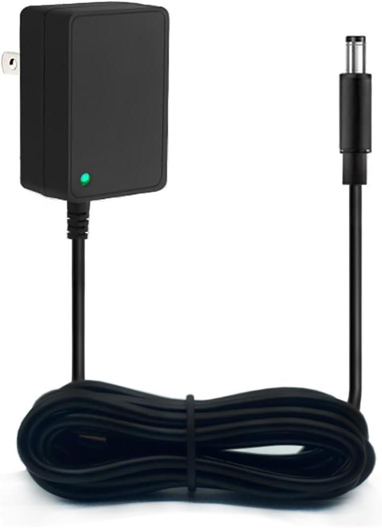 AC Adapter Power Cord for Audio Technica AT-LP60X AT-LP60X-BK AT-LP60X-BW AT-LP120XUSB-BK AT-LP60XBT-RD Direct-Drive Turntable Record Player Replacement 12V Charger Adapter 6.5Ft