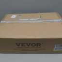 VEVOR Countertop Food Serving Display Container, 1 x 1 Pan Stainless Steel Food Serving Tray, Buffet Condiment Dispenser Display Rack with Clear Lid & 3 Ice Trays, for Restaurant Hotel Kitchen Party
