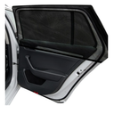 Car Window Shades, 2 Pack Breathable Mesh Side Sun Stretch Screens for Baby/Camping Heat Block UV Protection, Back Covers Car, Truck, SUV, L