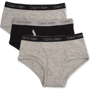 Calvin Klein Kids Boys' Modern Cotton Brief Underwear 3-PackXL