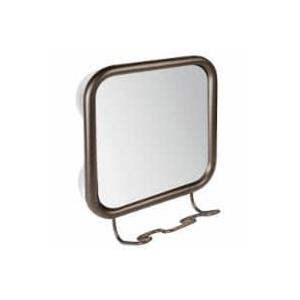 Hook Vanity Mirror Bathroom Shower Mirror Razor Holder for Shower Fogless Bathroom Mirror Portable Bath Shower Shaving Mirror Hanging Mirror Glass with Suction Cup Man