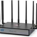 UOTEK 5G SIM Card Router CPE, WiFi 6 Modem Dual Band NSA SA with SIM Card Slot for Smart Home Office Indoor High Speed Wireless Router