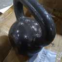 Amazon Basics Cast Iron Kettlebell 50lbs