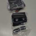 Door Hinge Cover Trim Exterior Accessories for Jeep Wrangler JK JKU Sport Rubicon Sahara X Unlimited 2-Door & 4-Door 2007-2018 (Black 8PCS)