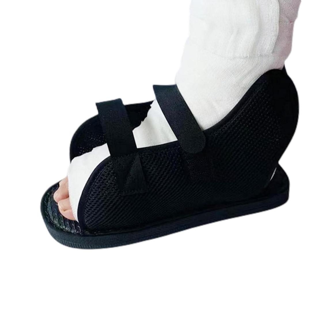 haozaikeji Open-Toe Plaster Shoe Post Surgery Walking Boot Medical Cast Shoe Foot Fracture Support for Foot Injuries Sprains Ankle Fractures Diabetic Feet Ulcers