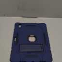 Grifobes for iPad A16 Case 11th Generation 11 inch 2025 / iPad 10th Generation Case 10.9 inch 2022, Heavy Duty Military Grade Shockproof Cover with Pencil Holder for i Pad 11/10 Gen (Navy Blue)