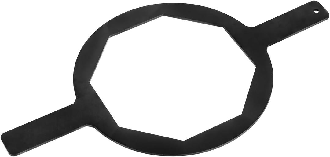 Ziyuan Metal 154512 Wrench 6 1/2" Across Flats Pool & Spa Sand Filter Cap Seal Wrench for Pentair Tagelus, Triton II Pool/Spa Valves and Filters