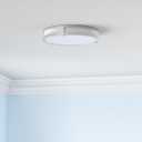 36W LED Ceiling Lights 3600lm Super Bright, Dimmable Flush Mount Light Fixtures 6500K/5000K/4000K/3000K/2700K Adjusted Modern Ceiling Lights 2PACK, 13 Inch Ceiling Lamps for Bedroom Kitchen, Nickle