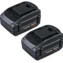 VANON 2Pack 7.0Ah WA3520 20V Lithium Ion Battery Replacement for Worx 20V Battery WA3520 WA3525 WG151s WG155s WG251s WG255s WG540s WG545s WG890 Compatible with Worx 20 Volt Cordless Power Tool