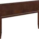 AFI, Sophia Adjustable Modern Queen Wood Headboard, Walnut