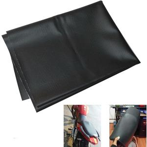Motorcycle Seat Cover, Universal Motorcycle Flexible DIY Seat Protector 39.37 x 27.56 inch/100 x 70 cm Black
