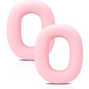 Damex Silicone Earpads Protector, Compatible with AirPods Max Ear Pad (Pink)