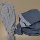 Shallmu Girls One Piece Swimsuits Color Block Dual Crossback Straps with Cover Up Skirt Girl's Swimwear 9-16Y (11-12 Years, Blue)