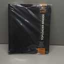 X PRO Toploader Binder | Holds 252 Toploaders | 20 Toploaders INCLUDED | 9-Pocket | Ringless Double-Sided Pockets for TCG, Sports | Premium Top Loader Storage (Black)