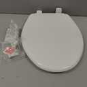 Little2Big Toilet Seat with Built-In Toddler Potty Training Seat, Slow Close, Easy to Install, Made in USA, ELONGATED, White