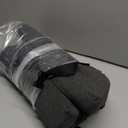 Lumbar Support Pillow for Office Chair - Lower Back Pain Relief Cushion with Adjustable SpineAlign Bolster, Memory Foam Pillow for Car, Couch, Gaming Seats - Dual Straps, Dark Grey