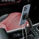 for MagSafe Car Mount Cigarette Lighter [Dual USB Charger] Magnetic Phone Holder for Car Charger [Fast Charging] Phone Holders for Your Car for iPhone Air 17 Pro Max16 15 14 13 12, S25, All Smartphone