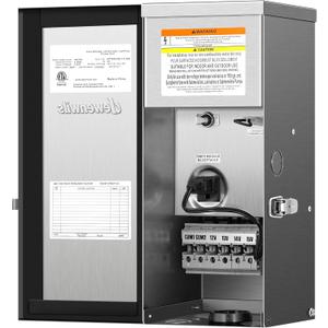 DEWENWILS 300W Multi-Tap Low Voltage Transformer, 120V AC to 12V/13V/14V/15V AC,Stainlees Steel Shield, Outdoor Transformer for Low Voltage Landscape Lighting, Spotlight, Pathway Light, ETL Listed