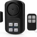 HENDUN Outdoor Door Alarm with Remote Keypad, Waterproof IP67,Inground Pool Safety Alarm,Gate Open Sensor, 140 dB Super Loud, Prying Door Entrance Alert