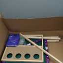 Joyooss Art Easel for Kids Easel for Toddlers,Adjustable Standing Wooden Toddler Easels Kid Whiteboard & Chalk Board Kids Dry Erase Board,Art Easel for Kid Age 2-4 4-8 9-12 Drawing Easels