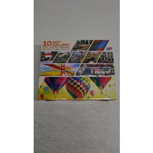 Sure-LOx Box of 10 Various Art Gallery Jigsaw Puzzles of various difficulty, Easy to Hard