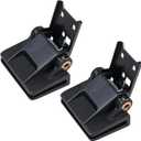 2 Pcs Vsttar Dust Cover Hinge Turntable Parts Compatible with Akai AP-206,AR - AR The Turntable,BSR - Quanta 450SX,Kenwood - KD-40R,Sony PS-11,PS-22,Yamaha-P-200,Different Makes Models of Turntables