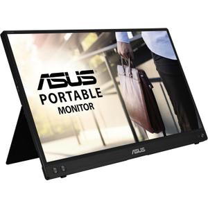 ASUS ZenScreen 15.6 1080P Portable Monitor (MB16ACVR) - Full HD, IPS, Eye Care, Flicker Free, Blue Light Filter, Kickstand, USB-C Power Delivery, for Laptop, PC, Phone, Console