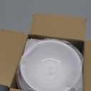 6-inch Melamine Bowls for Cereal Salad Rice Soup Dessert Snack Candy Ice-Cream Pudding Fruit Plastic Bowl.(8 PCS) White