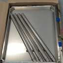 VEVOR 6-Pan Commercial Food Warmer, 6 x 1/3 Pans Electric Steam Table, 1500W Professional Buffet Catering Food Warmer with Undershelf, Stainless Steel Server for Restaurant Party Hotel