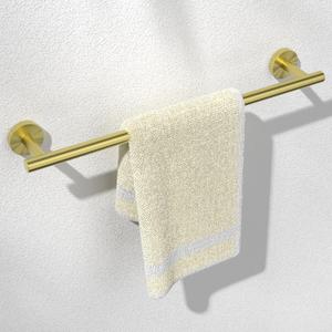 Towel Bar for Bathroom
Stainless Steel Bathroom Towel Rack Wall Mounted, Modern Home Decor Bath Towel Holder with Hardware Accessories (Total Length 16 Inch)