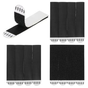 PATIKIL 16-Pairs  Picture Hanging Strips, Heavy Duty Picture Hanging Strips Kit Removable Wall Hanging Strips Without Nails for Decorations, Black 99 x 20mm