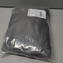 NICETOWN Blackout Cafe Curtains 50 inches Long - Triple Weave Grommet Top Thermal Insulated Light Blocking Panels for Bathroom/Kitchen, Grey, W34 x L50, Set of 2