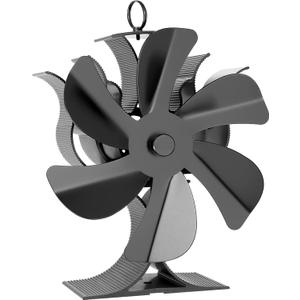 Wood Stove Fan Heat Powered | Non Electric Heat Activated Fan for Wood Burning Stove/Log Burner | Thermoelectric Fireplace Fan| W/wood Stove Accecories