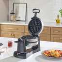 Cuisinart Double Flip Belgian Waffle Maker, Stainless Steel, 1400W