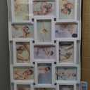 HELLO LAURA Photo Collage Frame 4x6 for Wall Decor - Family Picture Frames Gallery Display Multiple Photos - White