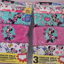 Disney Minnie Mouse 9 Pair Cotton Toddler Girls' Potty Training Pants - Size 3T