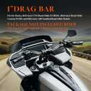 1" Drag Bar 5 Inch Rise Club Style Handlebar for Harley 2023-later CVO Road Glide FLTRXSE, 2024-later Road Glide Custom FLTRX and 2024-later ABS Enabled Road Glide Models
