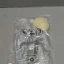 Takytao 12 Pcs Gift Bags with Handles, 5.9" L x 2.8" W x 6.3" H, Reusable with Champagne Ribbon, Clear Plastic Gift Bags for Weddings Birthday Baby Shower Party Christmas