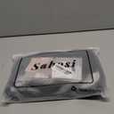 Long Wavy Black White Wigs for Women 26 Inch Middle Part Curly Wavy Wig Natural Looking Synthetic Heat Resistant Fiber Wig for Daily Party Use