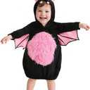 HOMELEX Halloween Toddler Animal Costume - Cutest Animals Infants Outfit for Baby 3-36 Months (2'-2'4", Black)